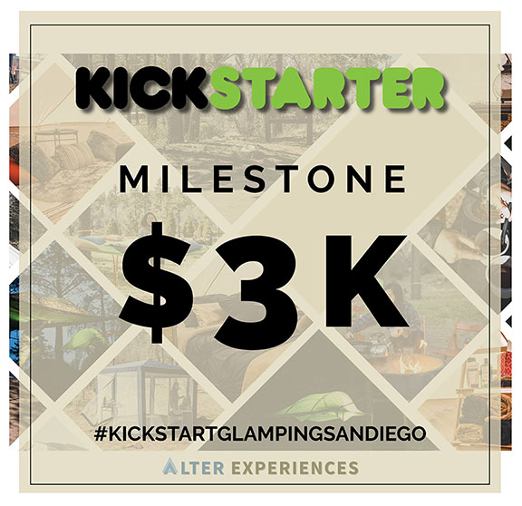 3k milestone for kickstarter
