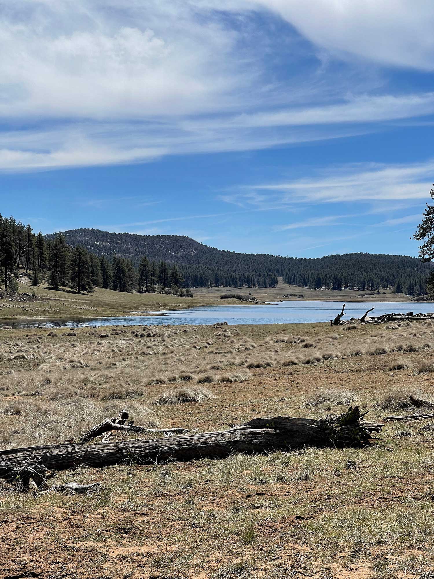 hiking at big laguna lake